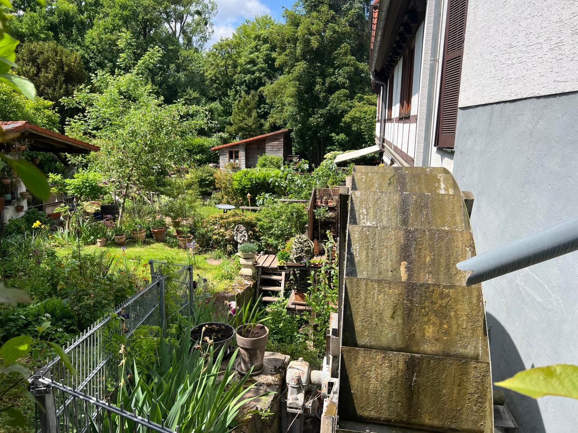 Einliegerwohnung In Einer Muehle Vor Den Toren Frankfurts, Ideal Fuer Messegaeste Oder Stop Over Dreieich Luaran gambar